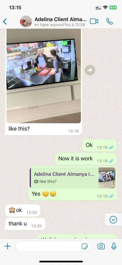 WhatsApp – snabb teknisk supportinteraktion 4