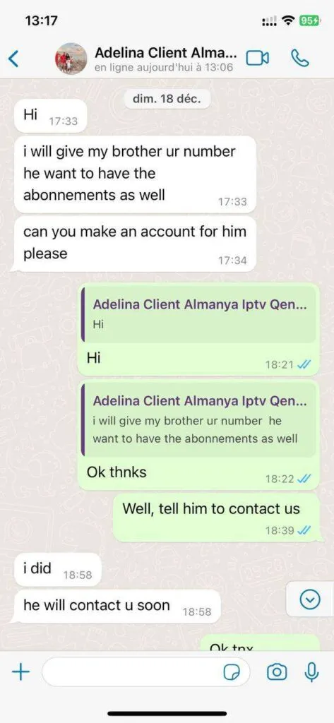 WhatsApp-meddelande om 4K-strömning 5
